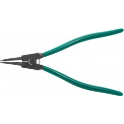 Щипцы изогнутые для стопорных колец удлиненные с ПВХ рукоятками, разжим, 85-165 мм, 3.5-4.0 мм, 310 мм Щипцы изогнутые для стопорных колец удлиненные с ПВХ рукоятками, разжим, 85-165 мм, 3.5-4.0 мм, 310 мм