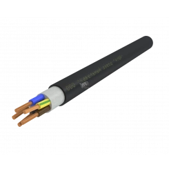 Кабель силовой ППГнг(А)-HF 5х16ок(N.PE)-0.66 однопроволочный черный (барабан)