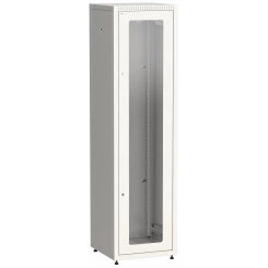 Шкаф LINEA E 33U 600х600мм двери 2шт стекло и металл серый Шкаф LINEA E 33U 600х600мм двери 2шт стекло и металл серый