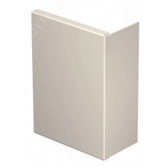 Заглушка кабельного канала торцевая WDK 80x210 мм (ПВХ, кремовый)