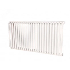 Радиатор стальной двухтрубчатый 500/100/24 боковое подключение белый глянцевый Радиатор стальной двухтрубчатый 500/100/24 боковое подключение белый глянцевый