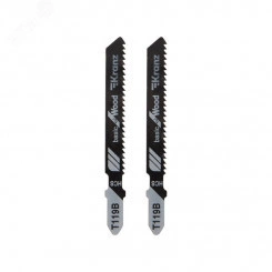 Пилка для электролобзика по дереву T119B 76 мм 12 зубьев на дюйм 4-30 мм (упак - 2 шт.) Пилка для электролобзика по дереву T119B 76 мм 12 зубьев на дюйм 4-30 мм (упак - 2 шт.)