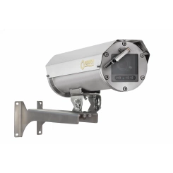 Термокожухи со встроенным ИК-прожектором и стеклоочистителем Релион-ТКВ-400-П-Н-ИК-СО исп. 16 в корпусе из нержавеющей стали.