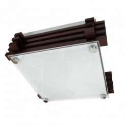 Светильник Киото 250х250 НПБ 01-60-502 проз.мат. венге ИУ