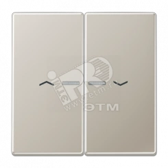 Клавиша для кнопки BCU благородная сталь Клавиша для кнопки BCU благородная сталь