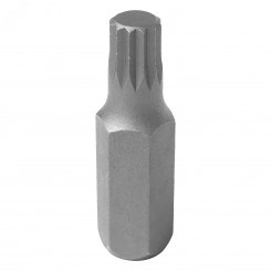 Вставка (бита) торцевая 10 мм, SPLINE, М8, L = 36 мм Вставка (бита) торцевая 10 мм, SPLINE, М8, L = 36 мм