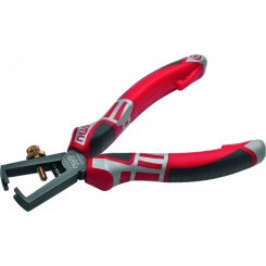 Клещи для снятия изоляции до 10 мм2, покрытие TitanFinish, рукоятки SoftGripp 3K