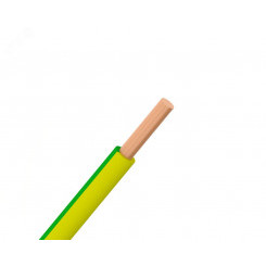 Провод силовой ПуВнг(А)-LS 1х10 желто зелёный ТРТС
