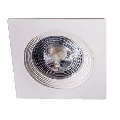 Светильник светодиодный ДВО-7W 4000K  490 Лм  квадр/поворот 38° IP40 Jazzway