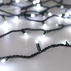 Гирлянда светодиодная декоративная ARD-STRING-PRO-1000-GREEN-100LED-MILK-PULSE White (230V, 7W) (ARDCL, IP65)