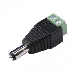 Разъем питания (штекер 2,1 мм) крепление кабеля под клемму AP008 Разъем питания (штекер 2,1 мм) крепление кабеля под клемму AP008