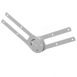 Соединитель шарнирный LHT Н=80мм S=2.0мм оцинк.