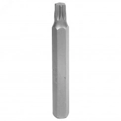 Вставка (бита) торцевая 10 мм, TORX, Т45, L = 80 мм Вставка (бита) торцевая 10 мм, TORX, Т45, L = 80 мм
