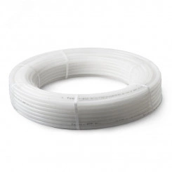 Труба из полиэтилена повышенной термостойкости PE-RT однослойная Белая 16x2.0 300м
