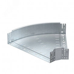 Секция угловая 45град. 110x500 горячий цинк