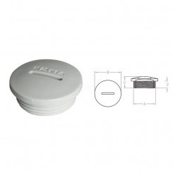 Заглушка M20 серая (упак. 100 шт.) Заглушка M20 серая (упак. 100 шт.)