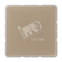 Крышка без отверстий с несущим каркасом для произвольных вырезов  золотая бронза