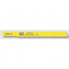 Пилка для лобзика UHG 14 х5шт/уп для мягкого дерева до 50мм и пластмассы