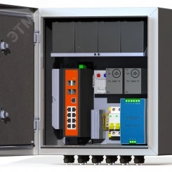 Термошкаф коммутационный IP 66 Mastermann 8 УТП 8КУ ГЗ АКБ 7А