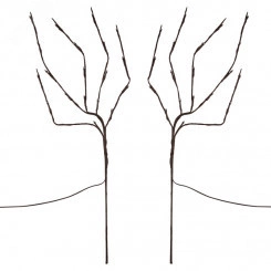 Светодиодное дерево Lamper Верба LED с солнечной панелью и аккумулятором, теплое белое свечение Светодиодное дерево Lamper Верба LED с солнечной панелью и аккумулятором, теплое белое свечение