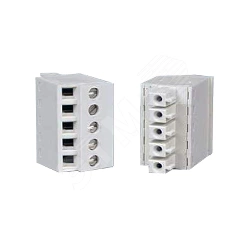 КОНН., ВИНТ 5PT I/O, КОМПЛ. ИЗ 20ШТ.