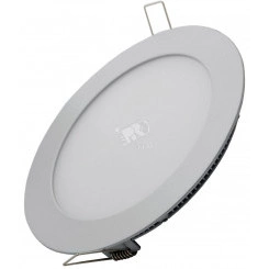 Светильник светодиодный ДВО-10Вт IP40 3000К серебро