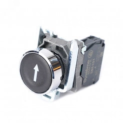 Кнопка SB4 в сборе модульная 22мм черная металл 1НО с марк стрелка вниз Кнопка SB4 в сборе модульная 22мм черная металл 1НО с марк стрелка вниз