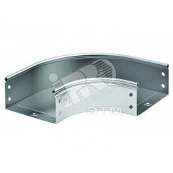 Угол CPO 90 горизонтальный 200х80мм цинк-ламельный