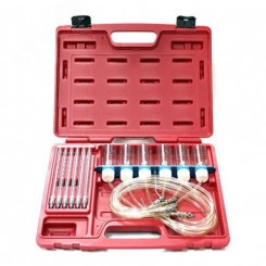 Набор для тестирования дизельных форсунок Common Rail кейс 12 предметов Набор для тестирования дизельных форсунок Common Rail кейс 12 предметов