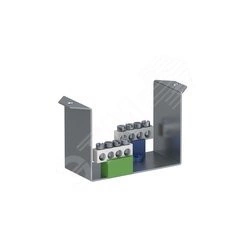 Суппорт для монтажа модульных устройств (с клеммниками) в блок VHF (сталь)