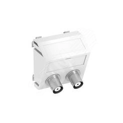 Мультимедийная рамка Audio-BNC Modul45 (серебристый)