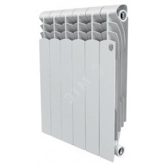 Радиатор биметаллический секционный 350/80/8 боковое подключение