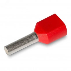 Наконечник штыревой втулочный изолированный GLW-НШВИ 2х2,5-10 Наконечник штыревой втулочный изолированный GLW-НШВИ 2х2,5-10