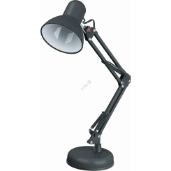 Светильник настольный NDF-D023-60W-BL-E27 на основании черный