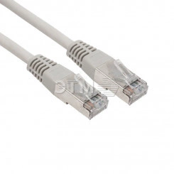 Патч-корд FTP категория 6 LSZH, длина 5 метров, экранированный, серый