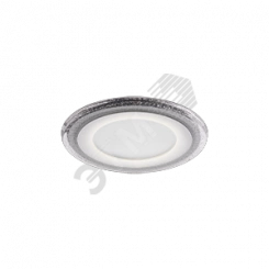 Светильник светодиодный встраиваемый ДВО-6+3 Вт 540 Лм 3000К Круг IP20 3 режима LED монтажный d120 мм 144х31 мм 180-265 В Bubbles Gauss