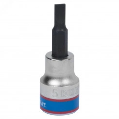 Насадка (бита) торцевая 3/8', Slotted, 1х5 мм, L = 50 мм Насадка (бита) торцевая 3/8', Slotted, 1х5 мм, L = 50 мм