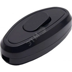 Выключатель для бра 250В, 10A, черный, Stekker Выключатель для бра 250В, 10A, черный, Stekker