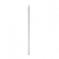 Универсальная колонна алюминиевая с крышкой из алюминия 2 секции, высота 2,77 метра, с возможностью увеличения высоты до 4,05 метра, цвет белый Универсальная колонна алюминиевая с крышкой из алюминия 2 секции, высота 2,77 метра, с возможностью увеличения высоты до 4,05 метра, цвет белый