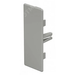 Заглушка кабельного канала торцевая WDK 40x110 мм (ПВХ, серый)