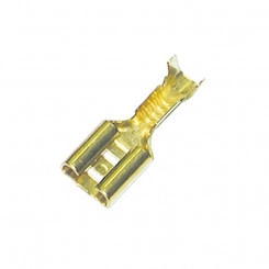 Гильза плоская штепсельная 1-2,5/ 6,3x0,8 (упак. 20 шт.) Гильза плоская штепсельная 1-2,5/ 6,3x0,8 (упак. 20 шт.)