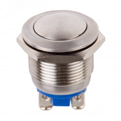 Кнопка антивандальная ?19 Б/Фикс (2с винт) OFF-(ON) сфера REXANT Кнопка антивандальная ?19 Б/Фикс (2с винт) OFF-(ON) сфера REXANT