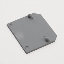 Торцевая заглушка для ЗНИ 4 мм (JXB 4-10), серый LD557-1-40