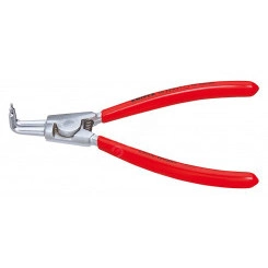 Щипцы для внешних стопорных колец губки под углом 90° посадочный размер 10 - 25 мм диаметр наконечников 13 мм L-125 мм Cr-V хромированные обливные рукоятки KN-4623A11 Щипцы для внешних стопорных колец губки под углом 90° посадочный размер 10 - 25 мм диаметр наконечников 13 мм L-125 мм Cr-V хромированные обливные рукоятки KN-4623A11