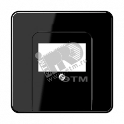 Крышка для ТАЕ розетки  черная