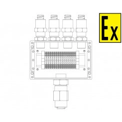 Коробка коммутационная взрывозащищенная КВМК 1606