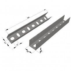 Соединитель для усиленного профиля SUP 250мм Соединитель для усиленного профиля SUP 250мм