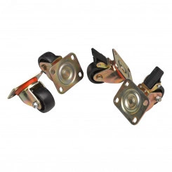 Комплект роликов, 2 шт с тормозом, 2 шт обычных, 150 кг на ролик DR-460000 DATAREX Комплект роликов, 2 шт с тормозом, 2 шт обычных, 150 кг на ролик DR-460000 DATAREX