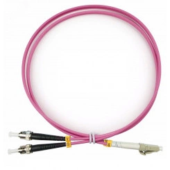 Шнур оптический duplex 1,5м LC-ST 50/125 mm OM4 LSZH FOP-50-OM4-LC-ST-1,5m Шнур оптический duplex 1,5м LC-ST 50/125 mm OM4 LSZH FOP-50-OM4-LC-ST-1,5m