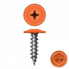 Саморез металл/металл 4.2х25 пресс-шайба острый RAL2004 Саморез металл/металл 4.2х25 пресс-шайба острый RAL2004